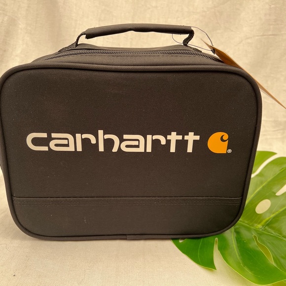 NWT Carhartt canvas soft side black lunchbox - Picture 2 of 7
